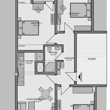 Ap Tzar Peter I Апартаменты